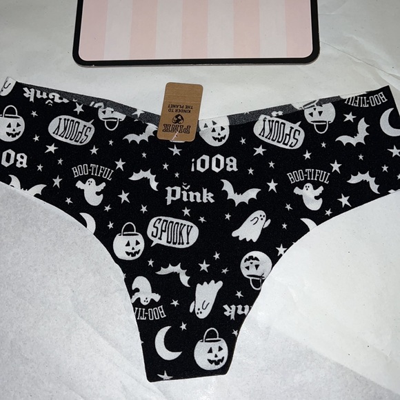 (M) Victoria’s Secret (PINK) Halloween THONG No Show Panty - Picture 8 of 11